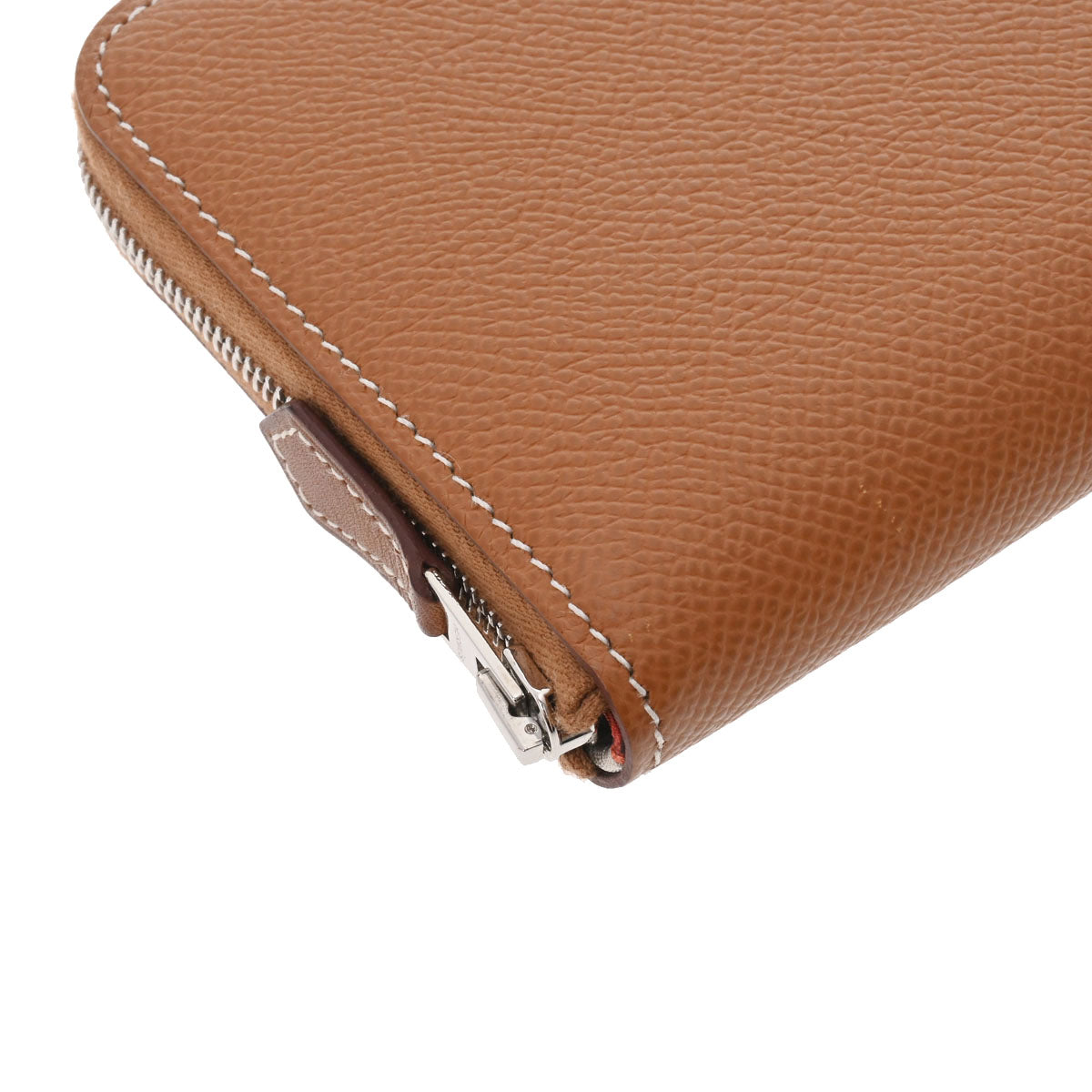 エルメスベアン コンパクト シルクイン ゴールド シルバー金具 Z刻印