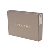 BVLGARI ブルガリ 黒 シルバー金具 282770 メンズ レザー カードケース 未使用 銀蔵