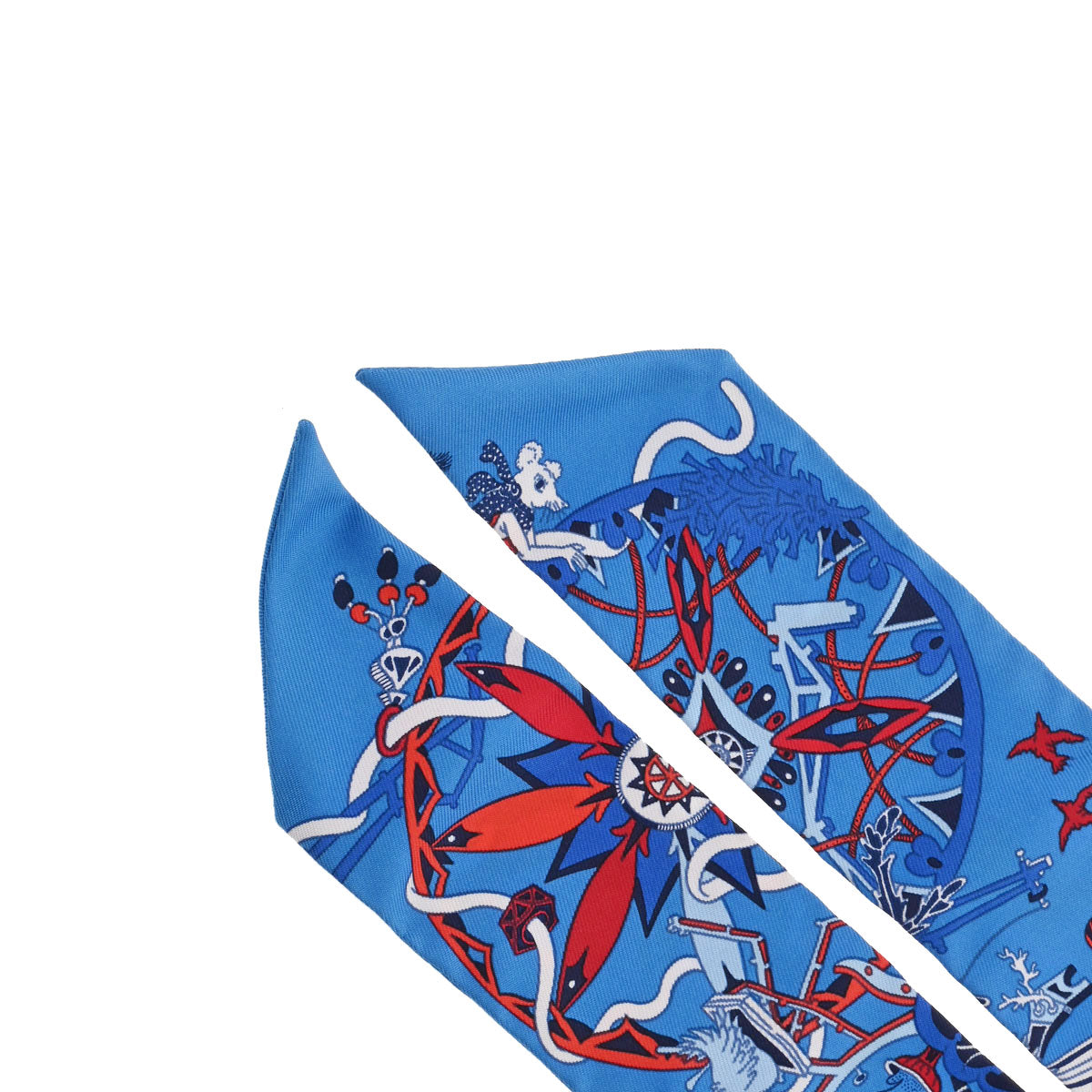 エルメスツイリー LA FOLLE PARADE ブルーシエル/ヴェール/コバルト