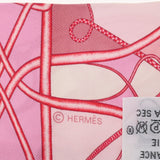 HERMES エルメス ツイリー Whip Block ピンク レディース シルク100％ スカーフ ABランク 中古 銀蔵