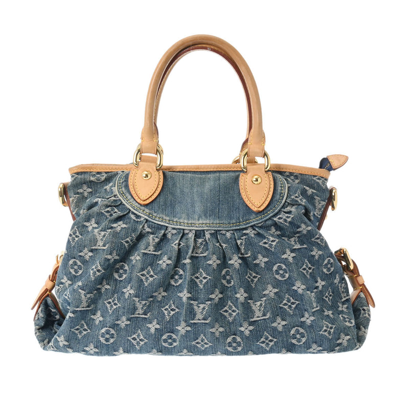 ☆LOUIS VUITTON☆モノグラムデニムネオカヴィMM デニム2wayマチ12cm