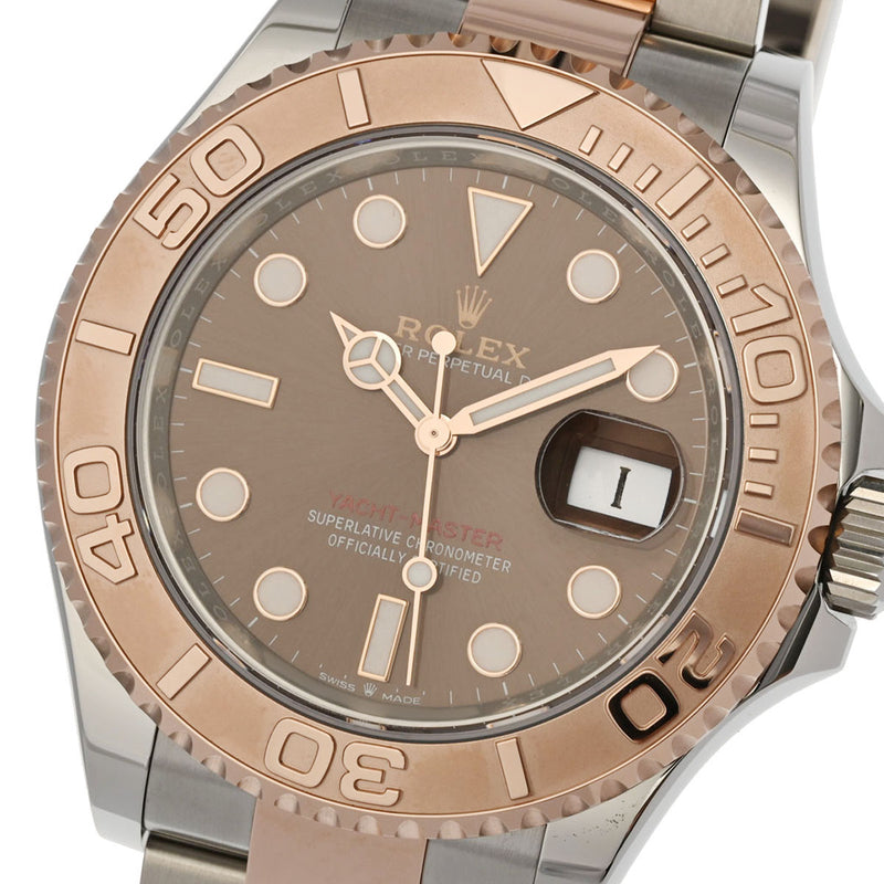 【現金特価】ROLEX ロレックス ヨットマスター 2023年8月 126621 チョコレート文字盤 メンズ エバーローズゴールド 腕時計 自動巻き 未使用 銀蔵