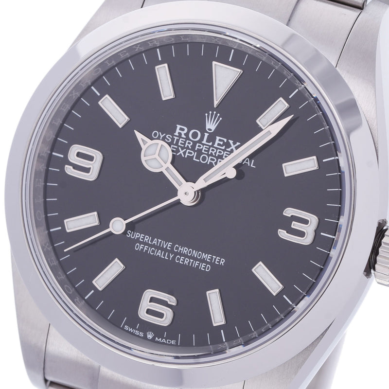 ロレックス エクスプローラー1 124270 ROLEX 腕時計 ウォッチ 黒文字盤