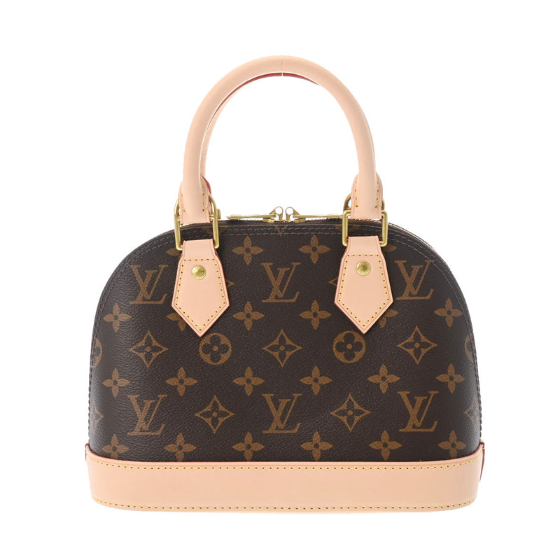 LOUIS VUITTON ルイヴィトン モノグラム アルマ BB 2WAY ブラウン M53152 レディース モノグラムキャンバス ハンドバッグ 新同 中古 銀蔵