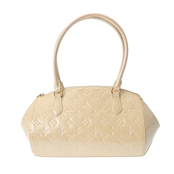 LOUIS VUITTON ルイヴィトン ヴェルニ シャーウッド PM ブロンコライユ M91491 レディース モノグラムヴェルニ ハンドバッグ Bランク 中古 銀蔵