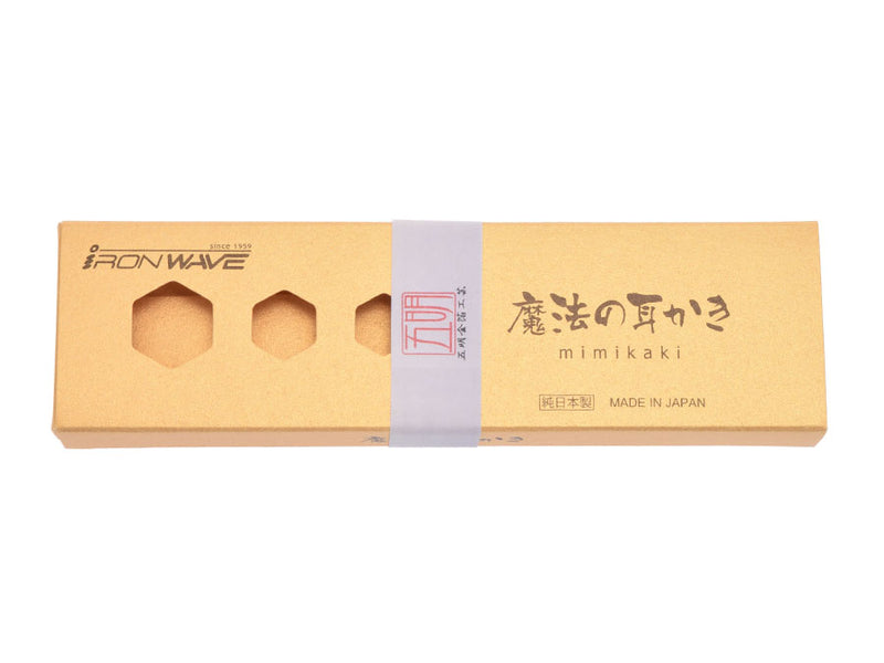 New and magic earpick Medical pick Pure titanium gold leaf Made in Japan Ginzo