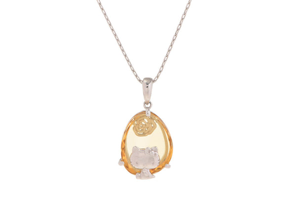 Hello Kitty Hello Kitty Consignment KT893 Ladies SV Necklace New Ginzo
