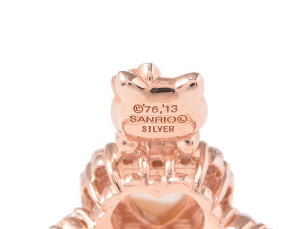 Hello Kitty Heart #9 Hello Kitty Consignment Pink Gold KT958 No. 9 Ladies GP(SV)/Rhinestone Ring/Ring New Brand Ginzo
