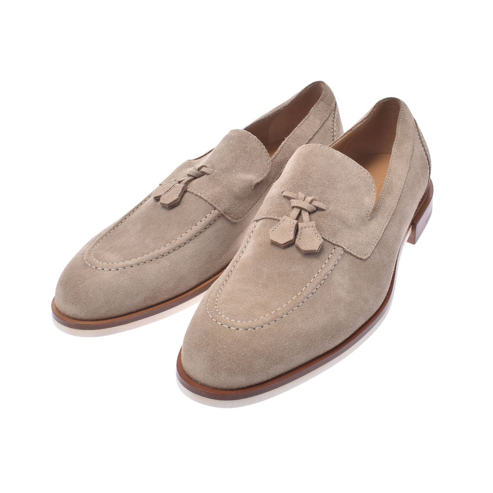 Hermes Size 43 Beige Men's Suede Moccasin HERMES – 銀蔵オンライン