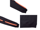 HERMES Hermes Trainer Sideline Black/Orange Men's Cotton 100% Sweat