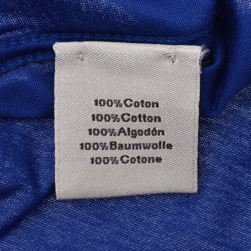 HERMES エルメスポケットTシャツ 
 ロイヤルブルー メンズ コットン100% 半袖Ｔシャツ