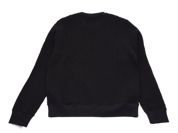 HERMES COL ROND black men's sweatshirt