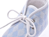HERMES马戏团第一双鞋婴儿鞋浅蓝色儿童羊绒品牌配饰未使用的Ginzo