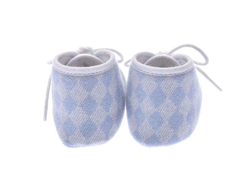 HERMES Hermes circus first shoes baby shoes light blue kids cashmere brand accessory-free silver storehouse