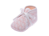 HERMES Hermes Hermes First Shoes Baby Shoes Pink Unisex Canvas Brand Accessories Unused Ginzo