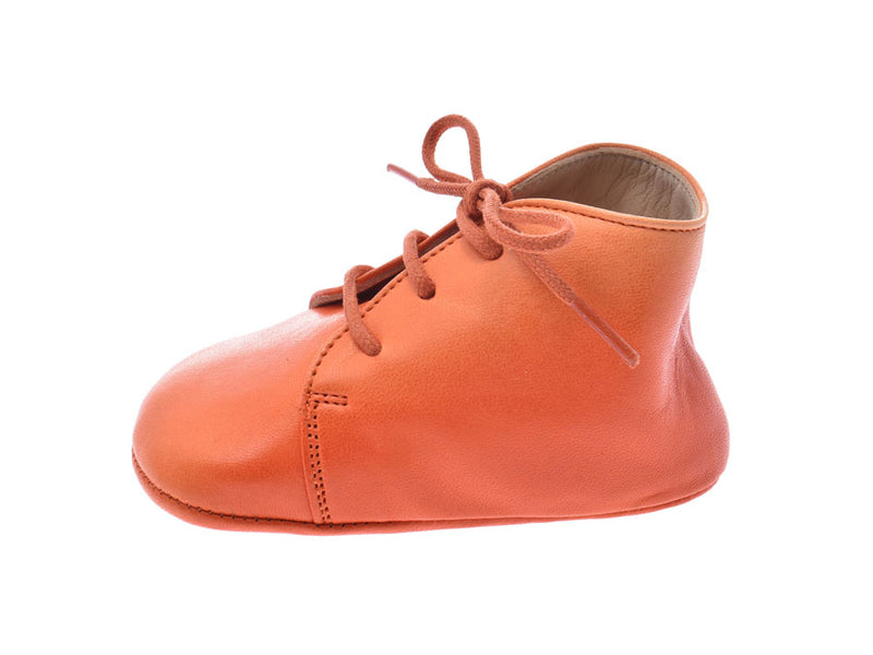 エルメスファーストシューズ サイズ18 ベビーシューズ 靴 オレンジ