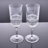 RALPH LAUREN champagne glass wine glass 2 pcs set unisex glass unused silver ware