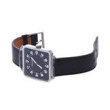HERMES Hermes Kaleash Back Scale TI2.710 Men's SS/Leather Watch Automatic Winding Black Dial New Ginzo
