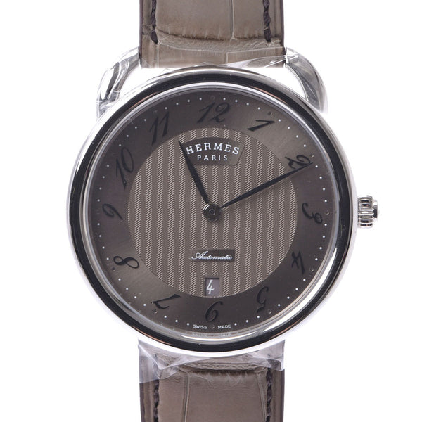 レ*ー様 HERMES エルメス アルソー AR8.61aq 自動巻 メンズ 腕 898000002126000-