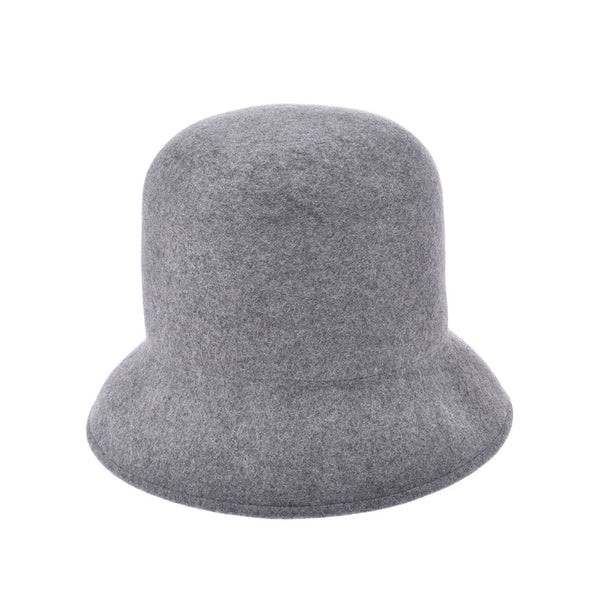 NINA RICCI,Ninarich,Curve Brim帽子,Gray,Ladies,Wool帽子,未使用的银罐