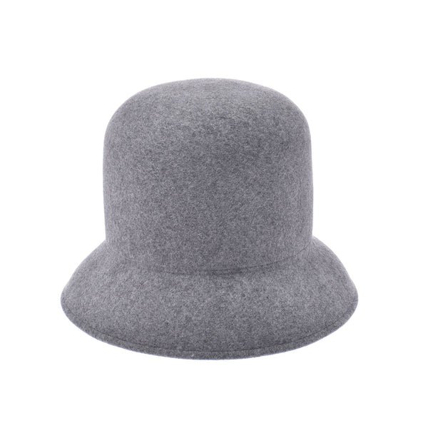 NINA RICCI,Ninarich,Curve Brim帽子,Gray,Ladies,Wool帽子,未使用的银罐
