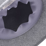 NINA RICCI Ninarich Curved Brim Hat Grey Women's Wool Hat Unused Ginzo