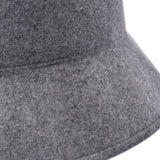 NINA RICCI Ninarich Curved Brim Hat Grey Women's Wool Hat Unused Ginzo