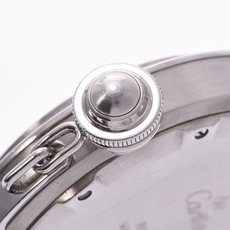 卡地亚（Cartier）卡地亚（Cartier）Pasha C初始类型未开发的托运人SS手表自动上链白色表盘B等级二手Ginzo