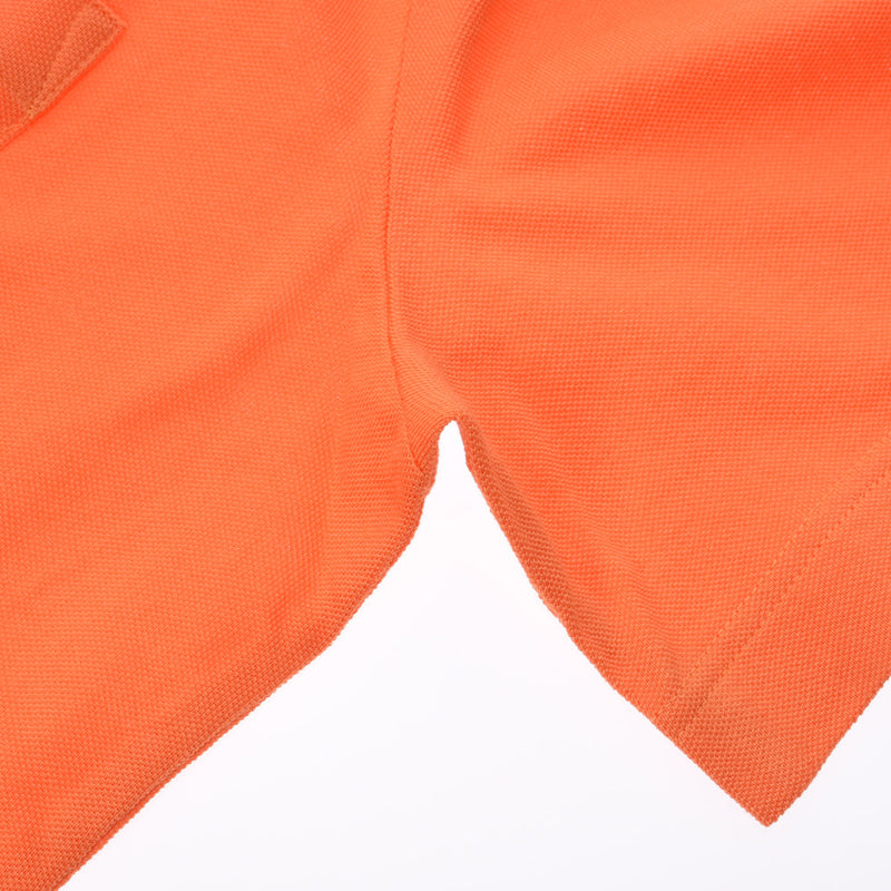 エルメスメンズポロシャツ 半袖 オレンジ メンズ ポロシャツ HERMES 