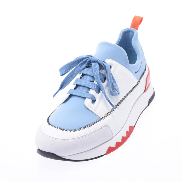 HERMES Hermes Stadium size of 42 white/canvas reza/canvas sneaker