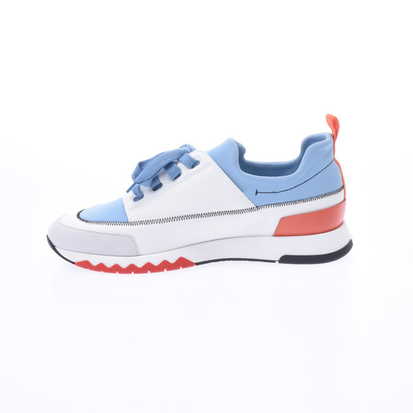 HERMES Hermes Stadium size of 42 white/canvas reza/canvas sneaker