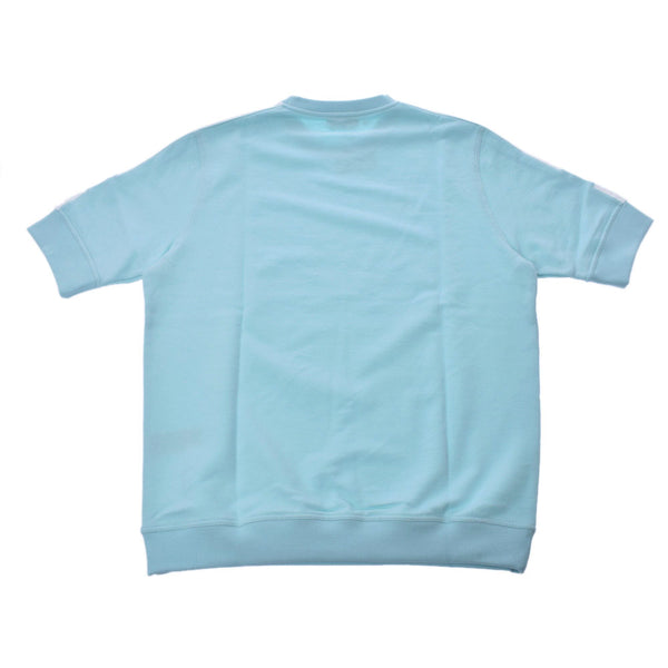 HERMES エルメス 半袖トレーナー 水色 サイズXL メンズ コットン 新品 銀蔵