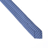 HERMES Hermes H Pattern Marine/Blue Men's Silk 100% Tie New Ginzo