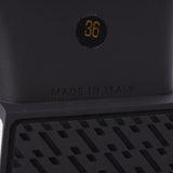 36 HERMES Hermes action size マルチカラーローズブビンガ / white / black Lady's leather / canvas sneakers new article silver storehouses