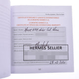 HERMES Hermes H Watch HH1.210 D Engraved (around 2019) Ladies SS/Polo Sus watch Quartz White Dial New Ginzo