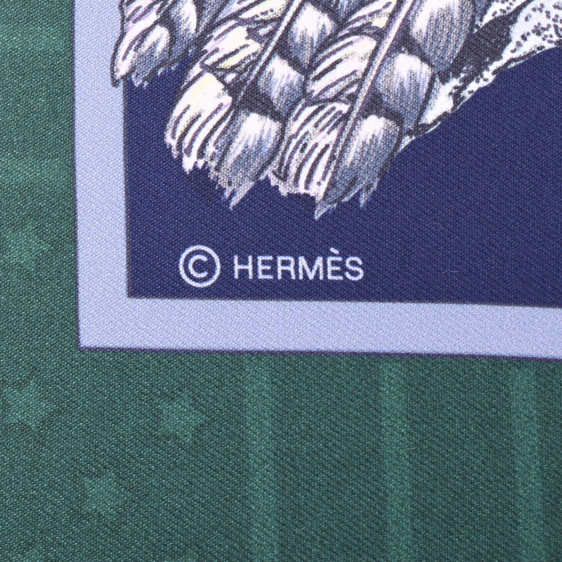 HERMES エルメス カレ90 リバーシブル パウニー族の首長/Pani La Shar Pawnee マルチカラー ユニセックス シルク100% スカーフ 新品 銀蔵