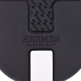 HERMES エルメス スタジアム サイズ42 1/2 白/水色 メンズ レザー/キャンバス スニーカー 新品 銀蔵