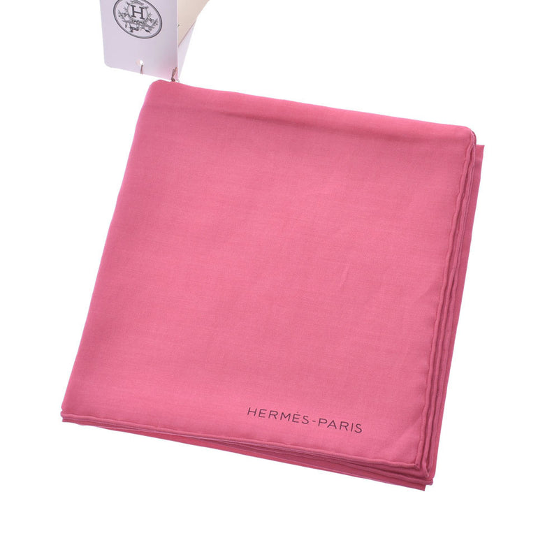 50 54% of 46% of HERMES Hermes boyfriend bubble-gum music (pink) unisex cotton silk scarf new article silver storehouses