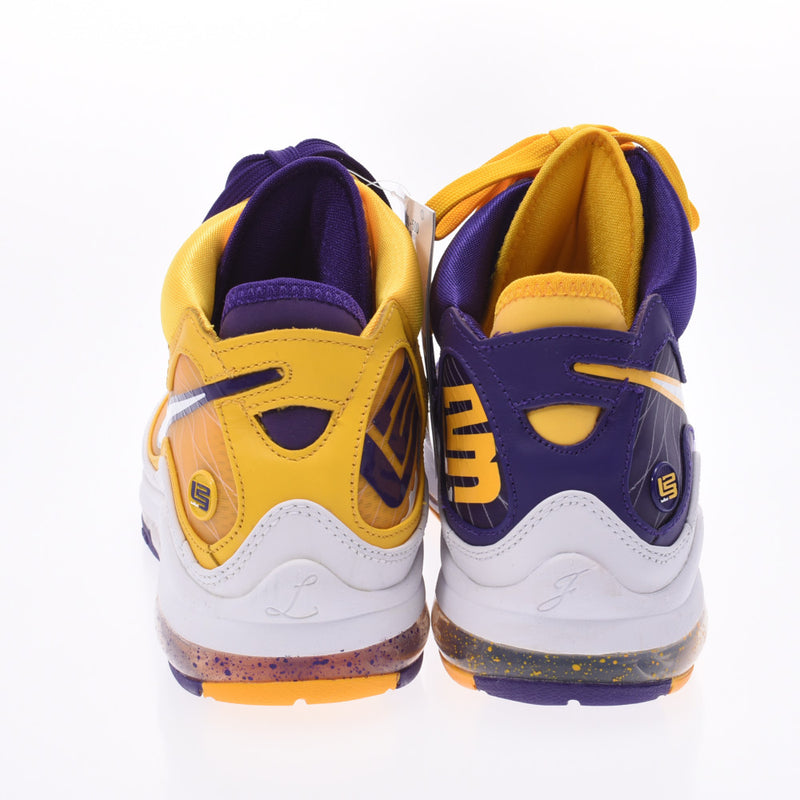 NIKE耐克Lebron 7 QS Media Day 26.5cm紫色/黄色CW2300-500男士运动鞋未使用Ginzo