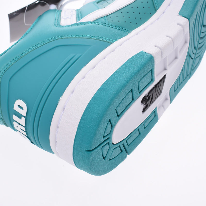 NIKE Nike SB Air Force 2 LOW Supreme 26cm New Emerald AA0871-313 Men's Sneakers Unused Silver Subsidue
