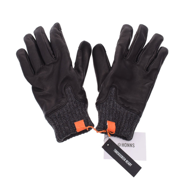 Gloves Homme Gloves Gloves Black Lambskin glove Black