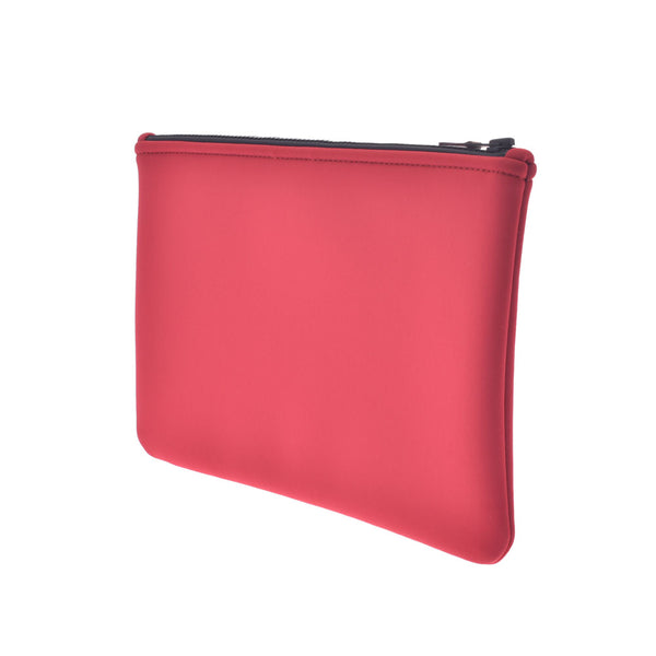 Hermes Hermes Neoban MM Red Unisex Polymias Pouch New Sinkjo