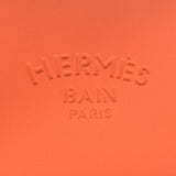 Hermes Hermes Neoban MM橙色男女通用UniSex Polyias Pouch新水池