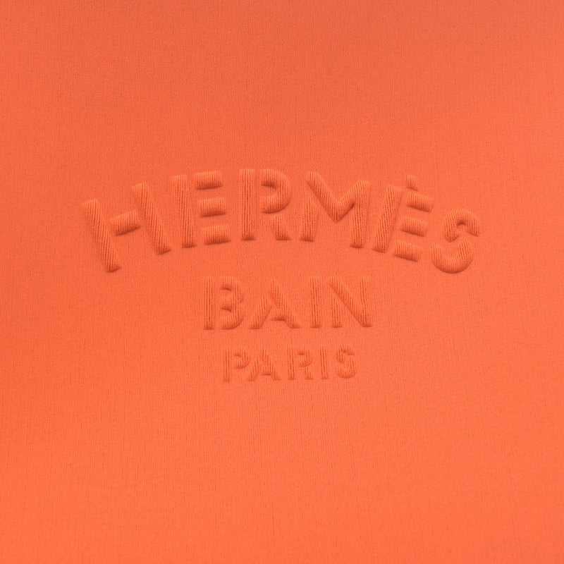 Hermes Hermes Neoban MM Orange Unisex Polymias Pouch New Sinkjo