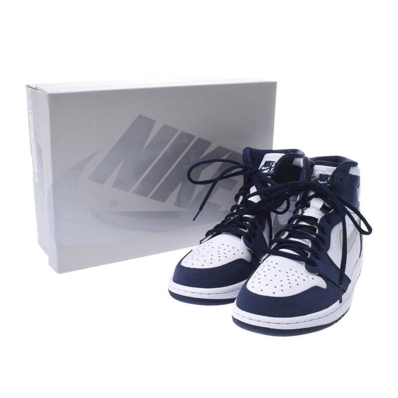 NIKE Nike Air Jordan 1 Retro High OG Co. JP 26.5cm White / Navy / Silver DC1788-100 Men's Sneaker Unused Silgrin