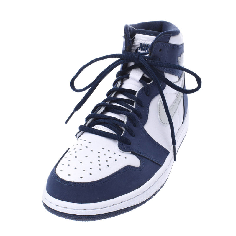 NIKE Nike Air Jordan 1 Retro High OG Co. JP 26.5cm White / Navy / Silver DC1788-100 Men's Sneaker Unused Silgrin