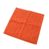 Hermes Hermes Hand Towel H Pattern Hoo (Orange) Unisex Cotton 100% Towel New Sink