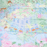 Hermes Hermes Cale 90 Voble Tropical Voluntary / Pink / Other Womens Silk 100% Scarf New Sinkjo