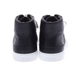 Hermes day dream high cut 42 black leather sneakers