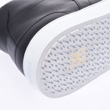 Hermes day dream high cut 42 black leather sneakers